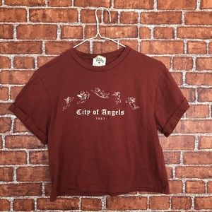 💢SOLD💢Dirty Laundry Crop Top